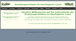 Desktop Screenshot of kreisjungschuetzen.de